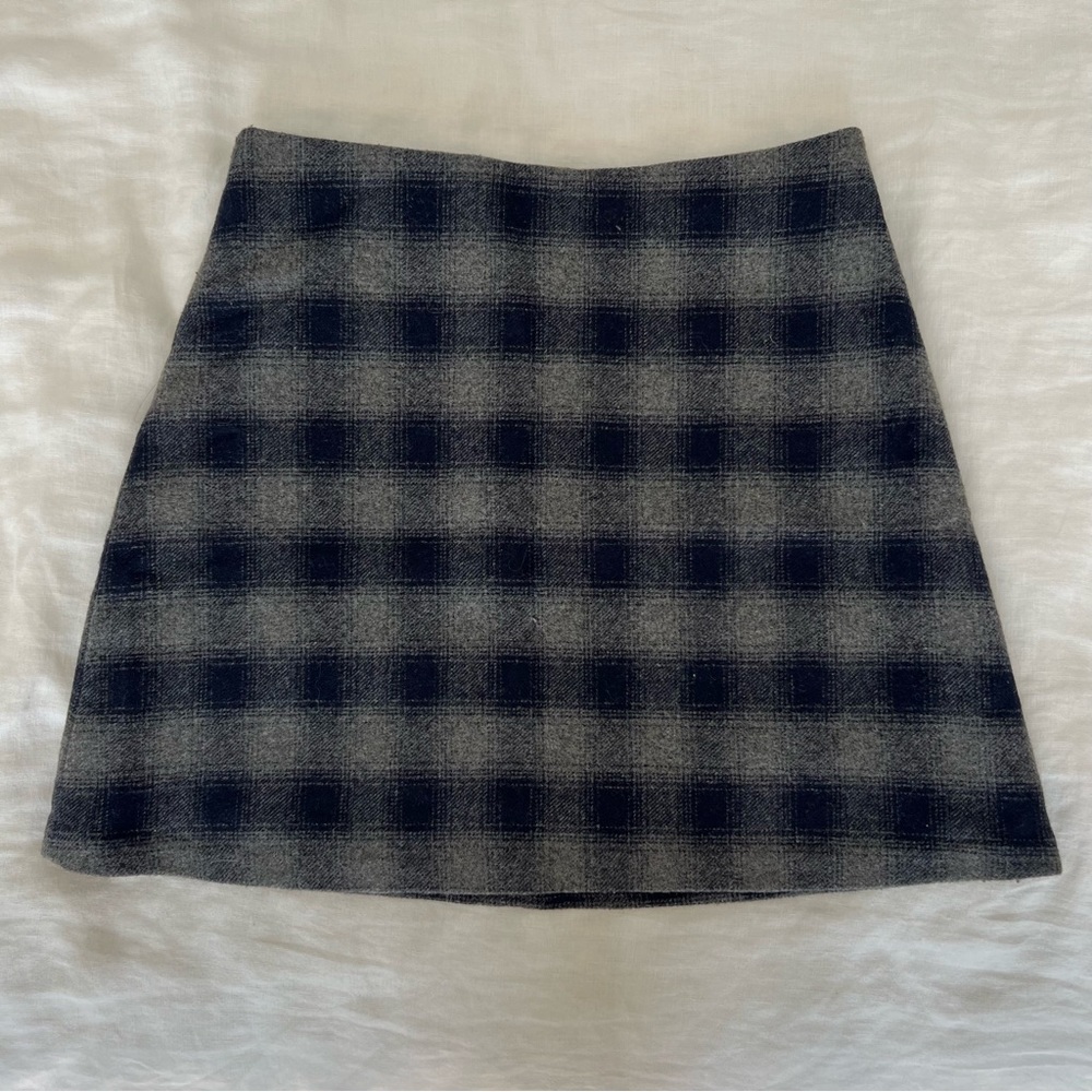 Wilfred Classic (Plaid) Mini Skirt
